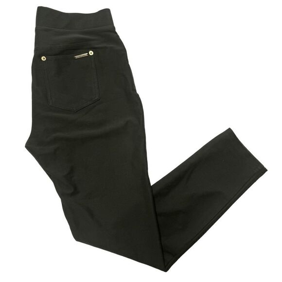 MICHAEL Michael Kors Women’s Olive Green Stretch Pull On Pants Sz M - Picture 1 of 11